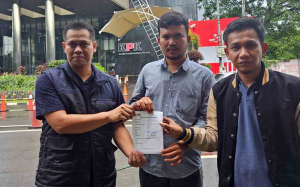 LMP dan Brigez Lapor ke KPK atas Dugaan Gratifikasi di Perumda Tirta Bhagasasi