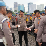 Brimob PMJ Siagakan Personel untuk Amankan Malam Tahun Baru