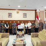 Danlanal Sabang Sambut Wali Kota Batam dan Dankodaeral IV