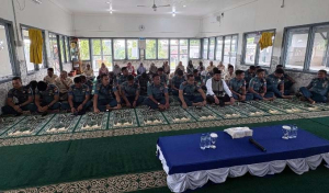 Lanal Dabo Singkep Gelar Peringatan Isra Mi’raj Nabi Muhammad SAW 1447 H