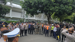 Batalyon C Pelopor Satbrimob PMJ Amankan Ibadah Natal Nasional 2025 di Senayan