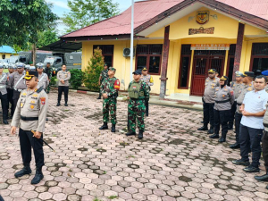 TNI-Polri Gelar Sweeping Pasca Perang Suku di Kwamki Narama