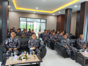 Lanal Bintan Ikuti Apel Khusus Virtual Bersama Pangkoarmada RI