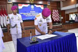 Pengukuhan Jabatan Strategis Kodaeral X