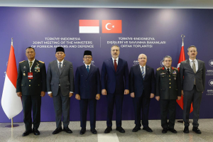 Wakil Panglima TNI Dampingi Menhan RI Hadiri Pertemuan 2+2 Perdana Indonesia-Turki di Ankara