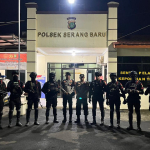 Patroli Brimob Batalyon D Pelopor Perkuat Keamanan Kabupaten Bekasi