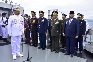 Kodaeral X TNI AL Gelar Upacara Tabur Bunga di Laut Peringati Hari Dharma Samudera 2026