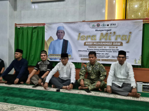 Danlanal Dabo Singkep Hadiri Isra Mi’raj