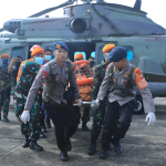 Danlanud Pimpin Langsung Evakuasi Korban ATR 42-500