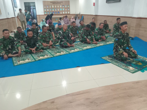 Lanal Bandung Gelar Sholat Ghaib, Zikir, dan Doa Bersama untuk Korban Longsor KBB
