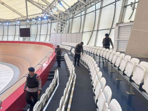 Sterilisasi Futsal Asian Cup 2026, Brimob PMJ Pastikan Keamanan Pertandingan