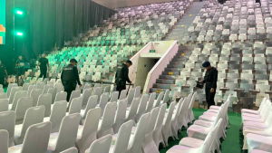 Brimob Metro Jaya Kawal Harlah NU ke-100 di Istora Senayan