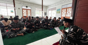 Personel Lanal Simeulue Gelar Doa Bersama Peringati Hari Dharma Samudera 2026