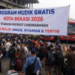 Mudik Gratis Bekasi 2026 Dibuka, Kuota Terbatas Mulai 2 Maret