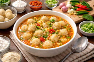 Resep Cilok Kuah Pedas, Camilan Rumahan Sederhana dan Praktis