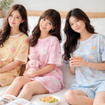 Piyama Katun Import Karakter Lucu Jadi Tren Baju Tidur Nyaman Para Wanita