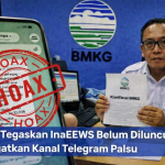 BMKG Tegaskan InaEEWS Belum Diluncurkan, Peringatkan Kanal Telegram Palsu