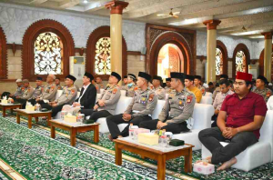 Hadroh Brimob Hidupkan Isra Mi’raj Polda Metro