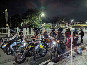 Batalyon B Pelopor Satbrimob: Patroli Gabungan Hentikan Balap Liar Duren Sawit
