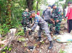 Posal Enggano Aksi Bersih Pesisir Bersama