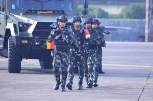 Lanud Sultan Hasanuddin Latih Penanganan Pasca Force Down