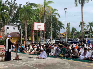 Istisqa Satukan TNI AL dan Warga Tanjungpinang