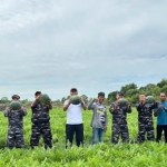 Danlanal Bengkulu Perkuat Sinergi Ketahanan Pangan