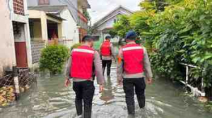 Brimob Siaga SAR Hadapi Banjir Tangerang
