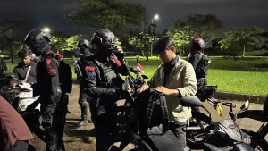 Brimob Metro Sikat Tawuran dan Balap Liar