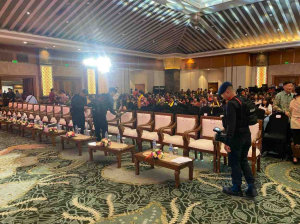 Brimob PMJ Kawal Imlek 2577 dengan Sterilisasi Ketat