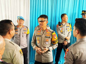 Wakapolres Bekasi Kota Tinjau Pos Pam, Tekankan Pelayanan Humanis Mudik