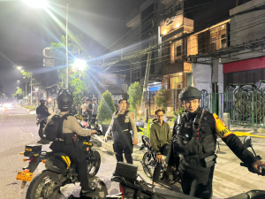 Patroli Gabungan Hentikan Balap Liar Jalan Pemuda