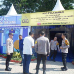 Kapolres Jakut Cek Kesiapan Pospam Lebaran Ancol
