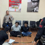 Patroli Brimob Bekasi Gagalkan Balap Liar