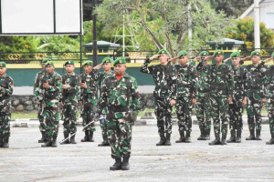 Dandim Mimika Tegaskan Disiplin dan Sinergi Prajurit