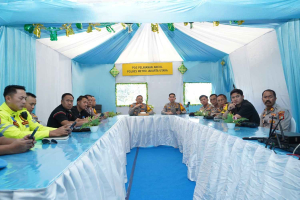 Kapolres Cek Posyan Ancol, Siapkan Pengamanan Lebaran