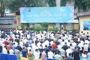 Idul Fitri Satukan Soliditas Polres Jakut