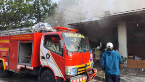 Korsleting Picu Kebakaran Rumah di Koja