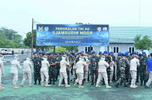 Halal Bihalal Lanud Sam Perkuat Soliditas