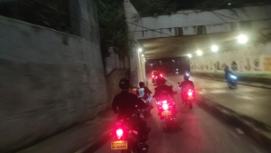 Patroli Brimob Bubarkan Aksi Balap Liar dan Perkuat Pengamanan Pasca Lebaran di Jaksel dan Jakpus