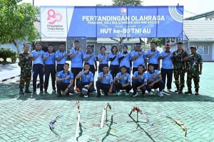 Lomba Panahan HUT ke-80 TNI AU di Lanud Sjamsudin Noor Perkuat Soliditas dan Sportivitas Personel