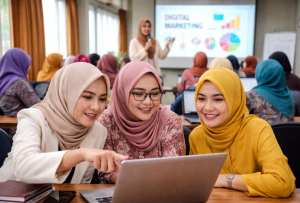 Perempuan Didorong Jadi Motor Digitalisasi Usaha di Tengah Risiko Online