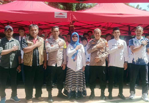 Polsek Jatiasih Edukasi 900 Siswa SMPN 30 Bekasi soal Bahaya Narkoba dan Tawuran