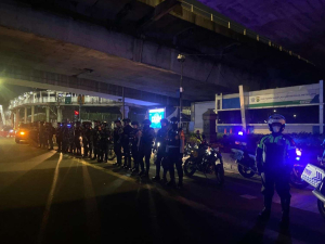 Brimob Metro Jaya Patroli Dini Hari, Tekan Tawuran dan Balap Liar di Sudirman–Kuningan