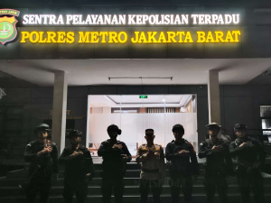 Gegana Brimob Intensifkan Patroli Dini Hari, Jakarta Barat Terjaga Kondusif