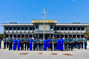 Kenaikan Pangkat, Danlanal Bintan Tekankan Tanggung Jawab dan Kinerja Nyata