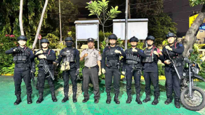 Operasi Brantas Jaya 2026: Gegana Brimob PMJ Perkuat Patroli Dini Hari di Jakarta Barat
