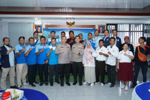 Halal Bihalal Polres Jakut dan Serikat Buruh, Perkuat Komunikasi Jelang May Day