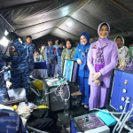 Ketum Dharma Pertiwi Pimpin Bakti Sosial di Bekasi, Salurkan 1.000 Paket Bantuan