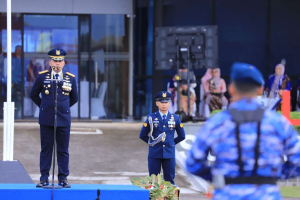 Danlanud Sultan Hasanuddin Pimpin Upacara HUT ke-80 TNI AU